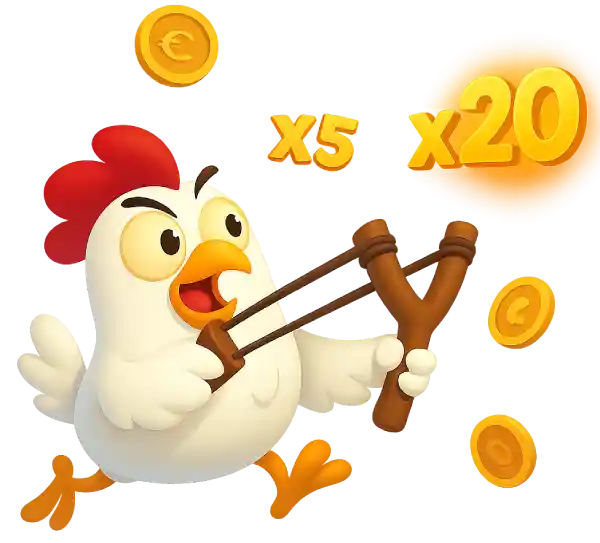 Chicken Road Logo – offizielles Spiel-Logo von inout games